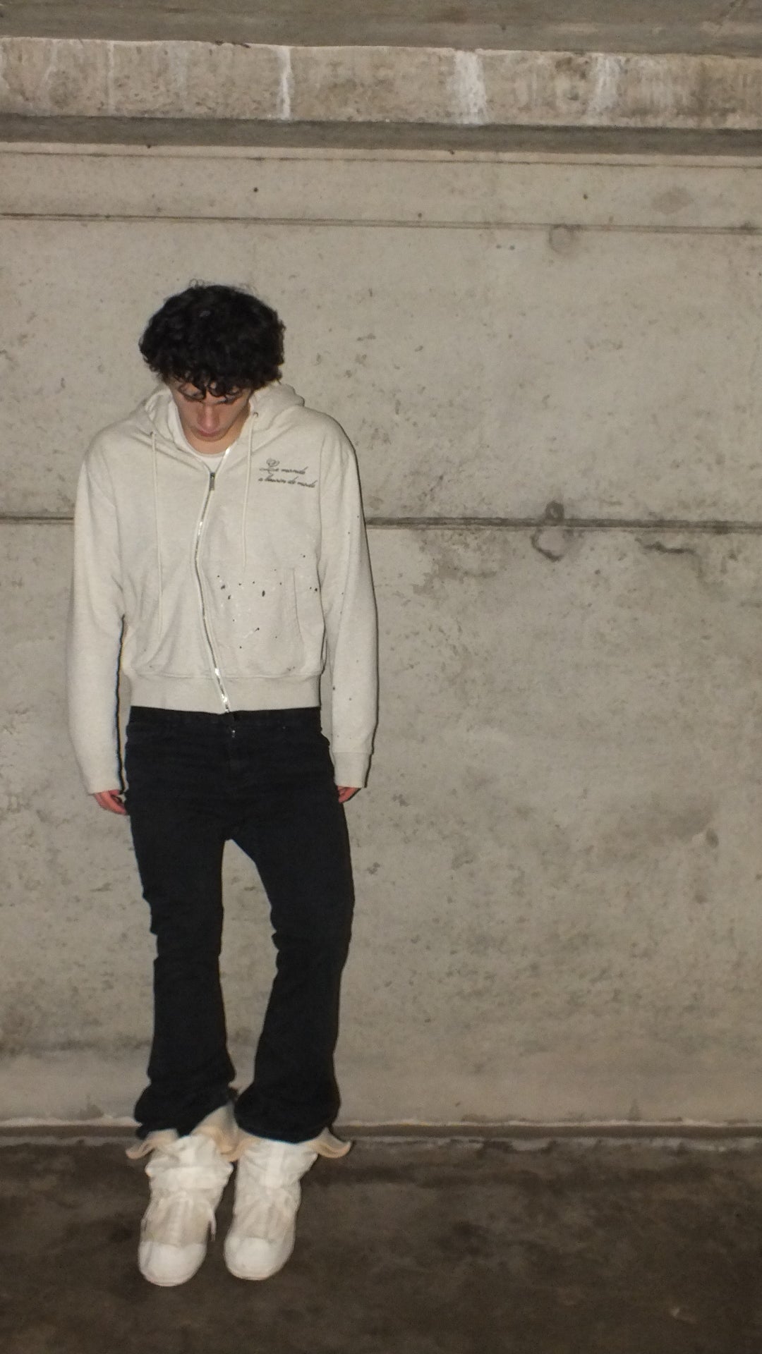 COLD MEMORY ZIP HOODIE