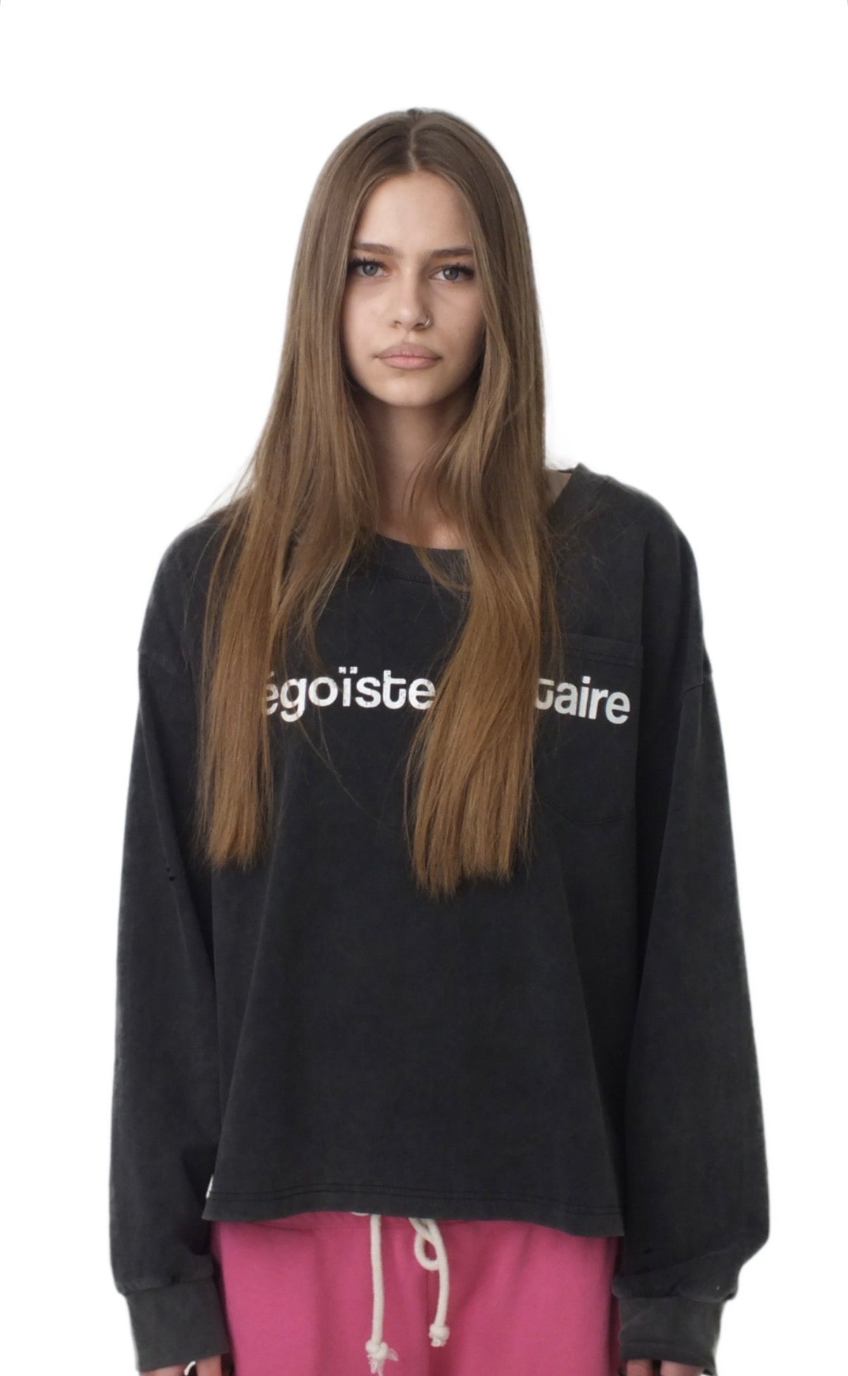 EGOISTE SOLITAIRE LONGSLEEVE T-SHIRT
