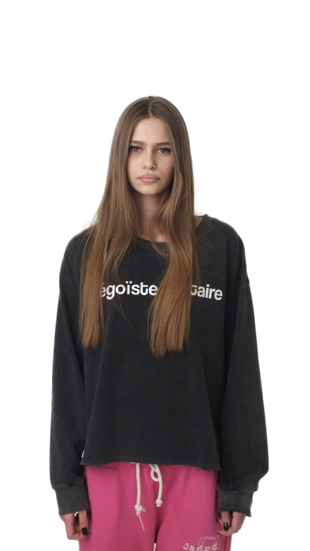 EGOISTE SOLITAIRE LONGSLEEVE T-SHIRT