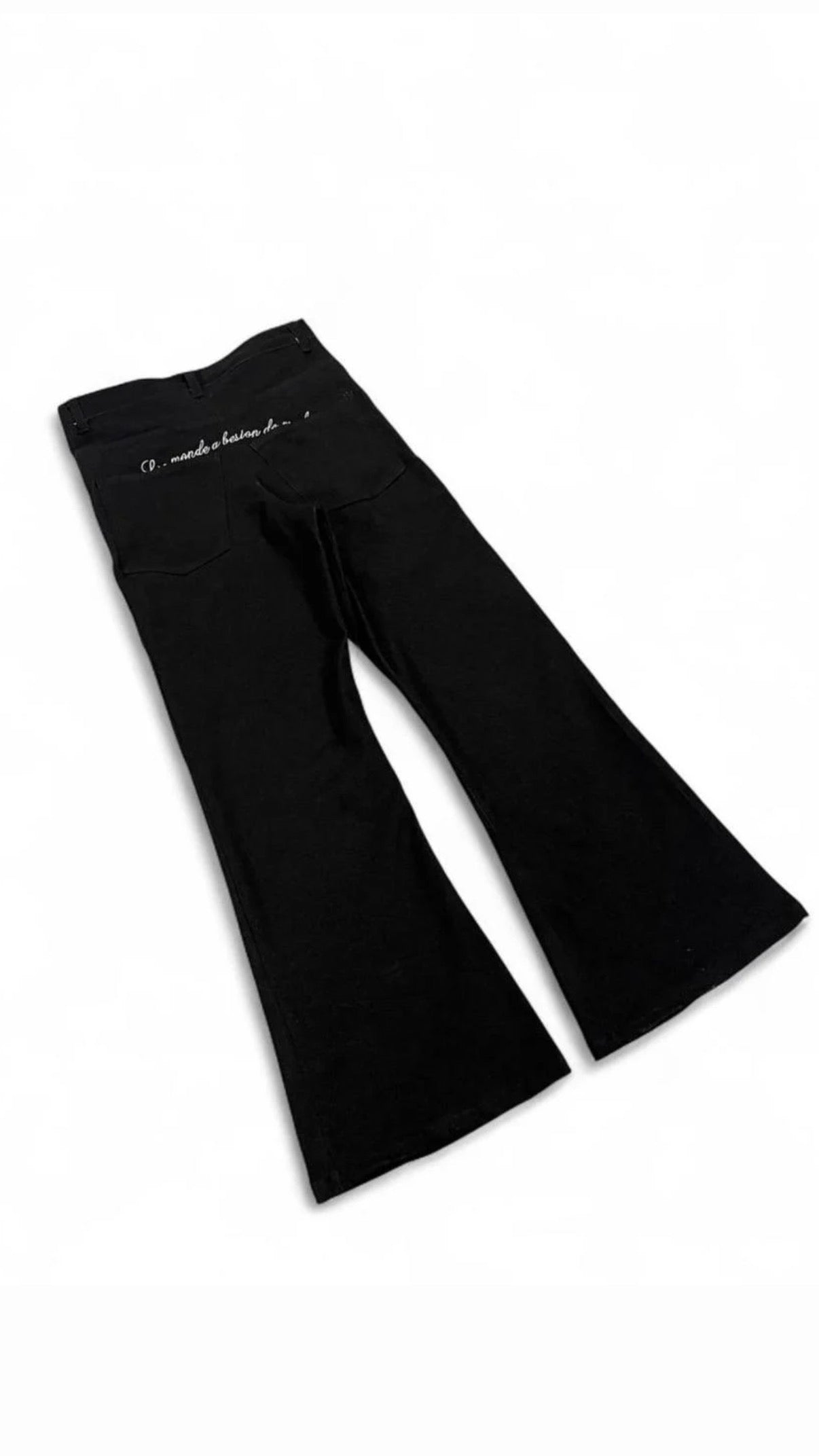 LOST TAPE FLARED DENIM